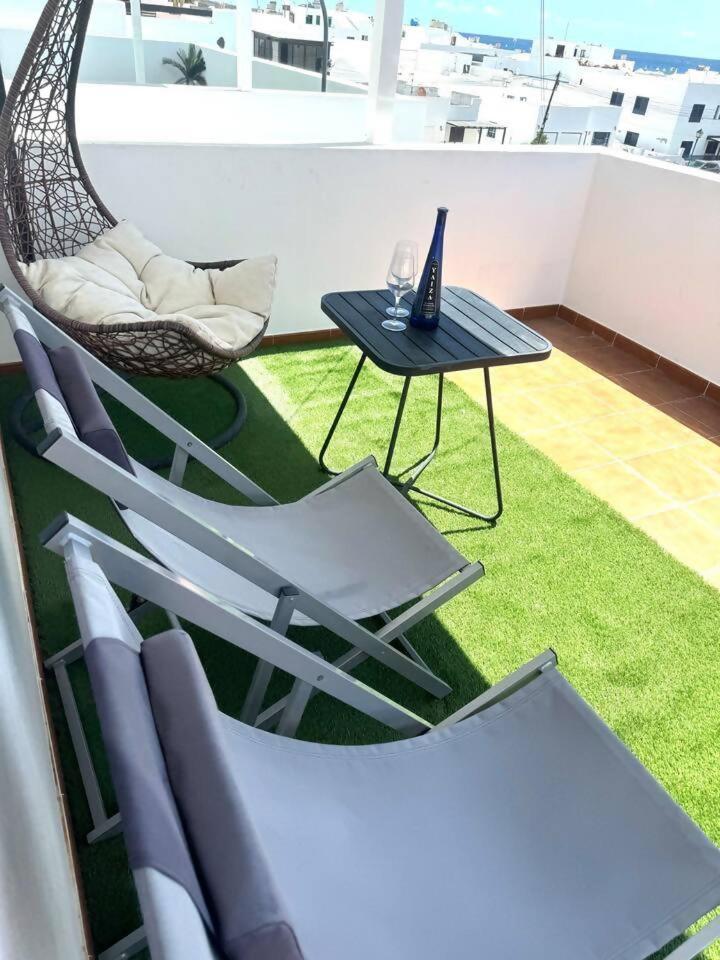 Gran Terraza 1 Minuto De Las Piscinas Naturales Punta Mujeres المظهر الخارجي الصورة