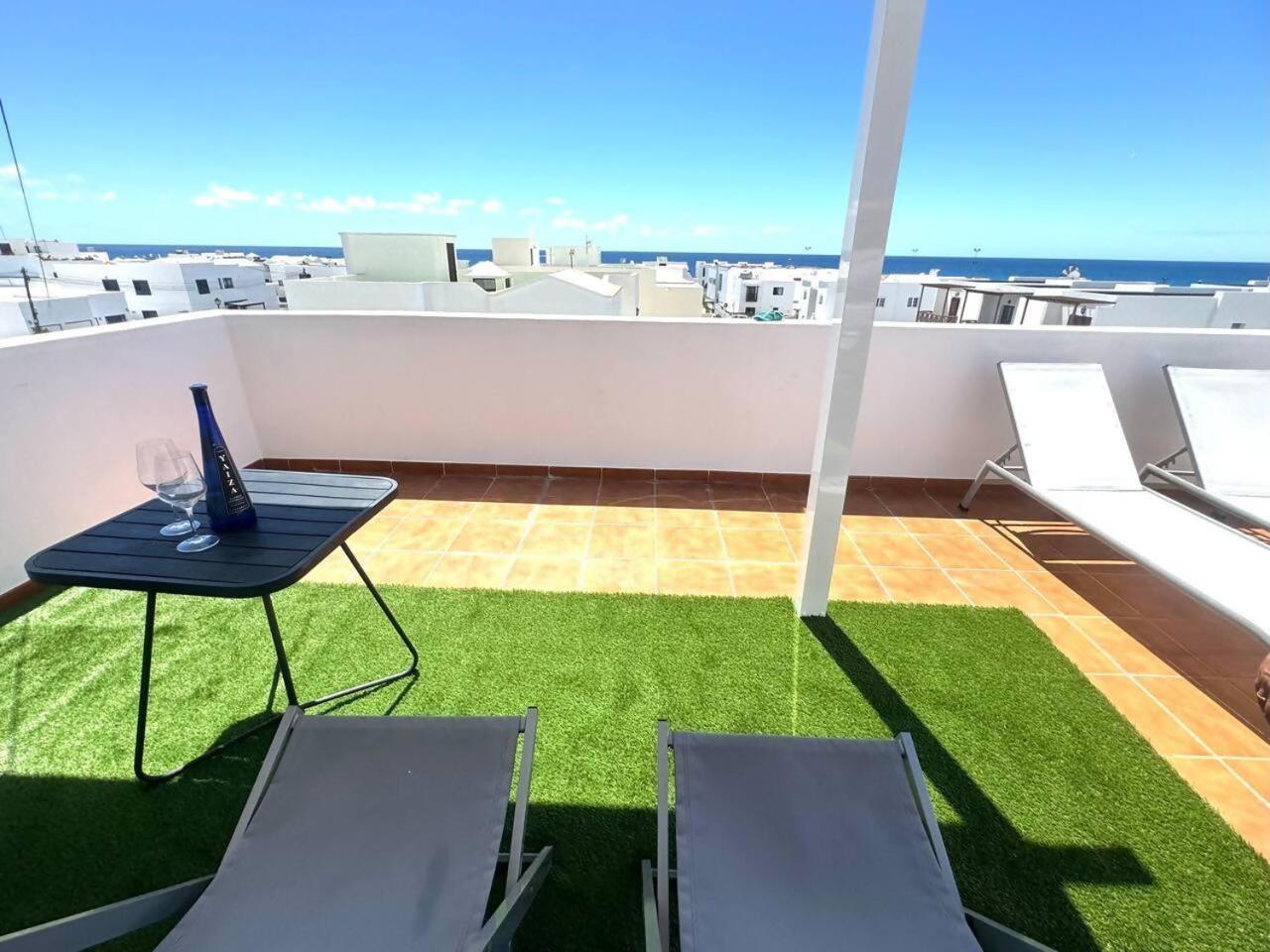 Gran Terraza 1 Minuto De Las Piscinas Naturales Punta Mujeres المظهر الخارجي الصورة